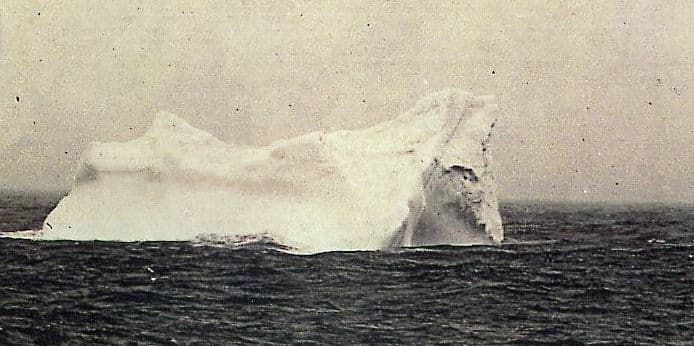 Iceberg that sank the Titanic