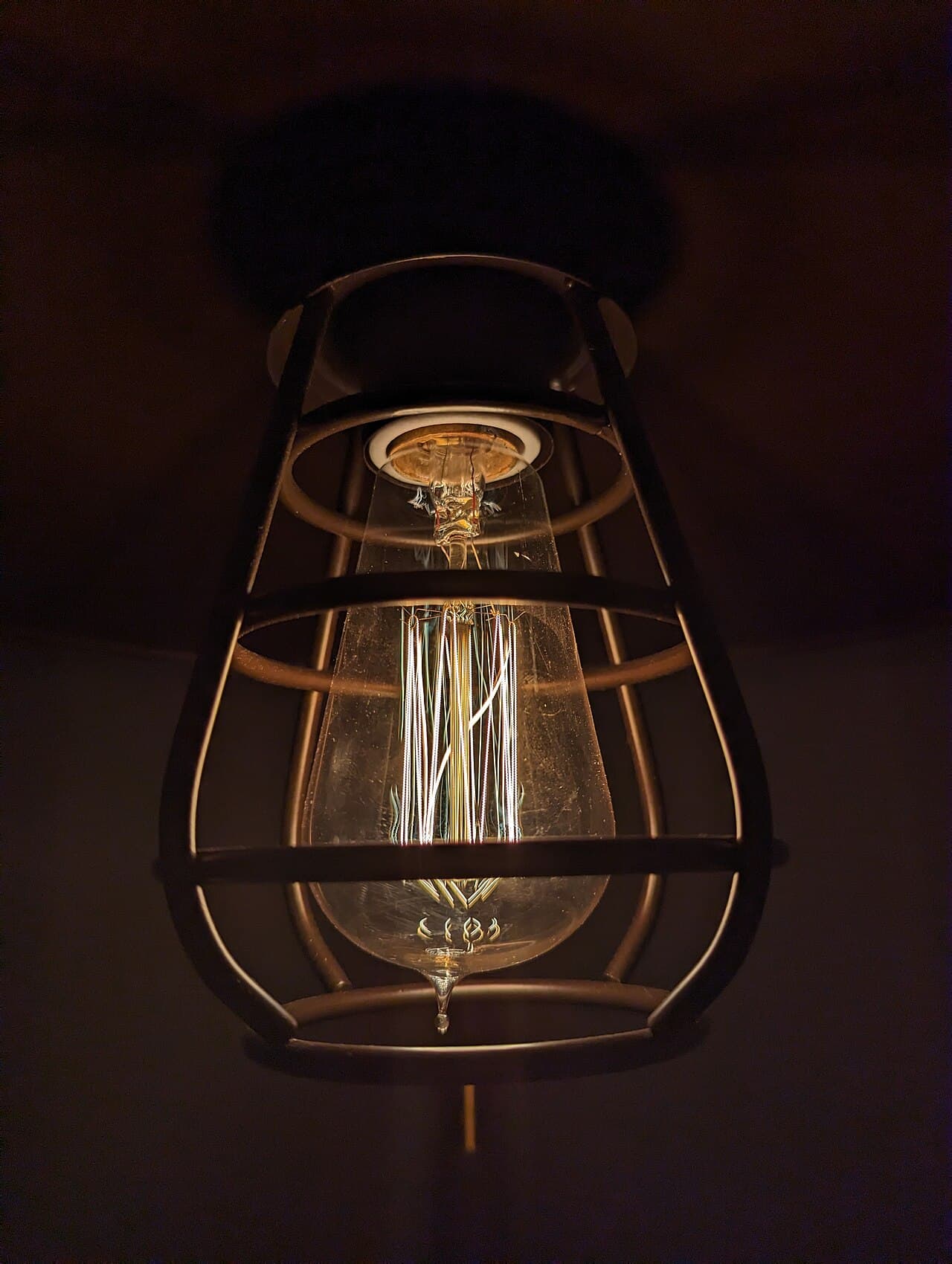 Edison light bulb