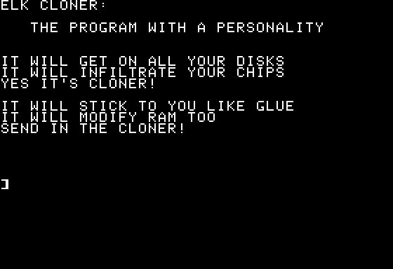 Elk Cloner